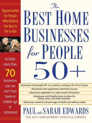 cover image of Best Home Businesses for People 50+